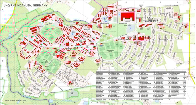 NATO Headquarters - JHQ Rheindahlen 4 JHQ GermanOS Map P10 Non Residential Buildings 768x413