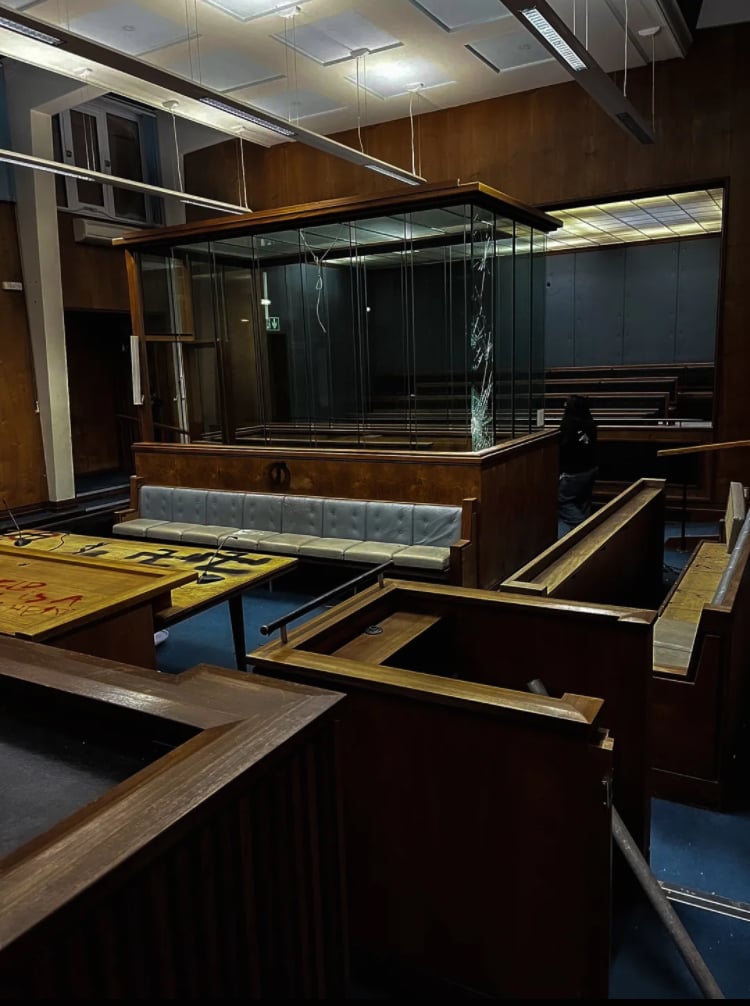 Abandoned exeter police station 2 IMG 2406