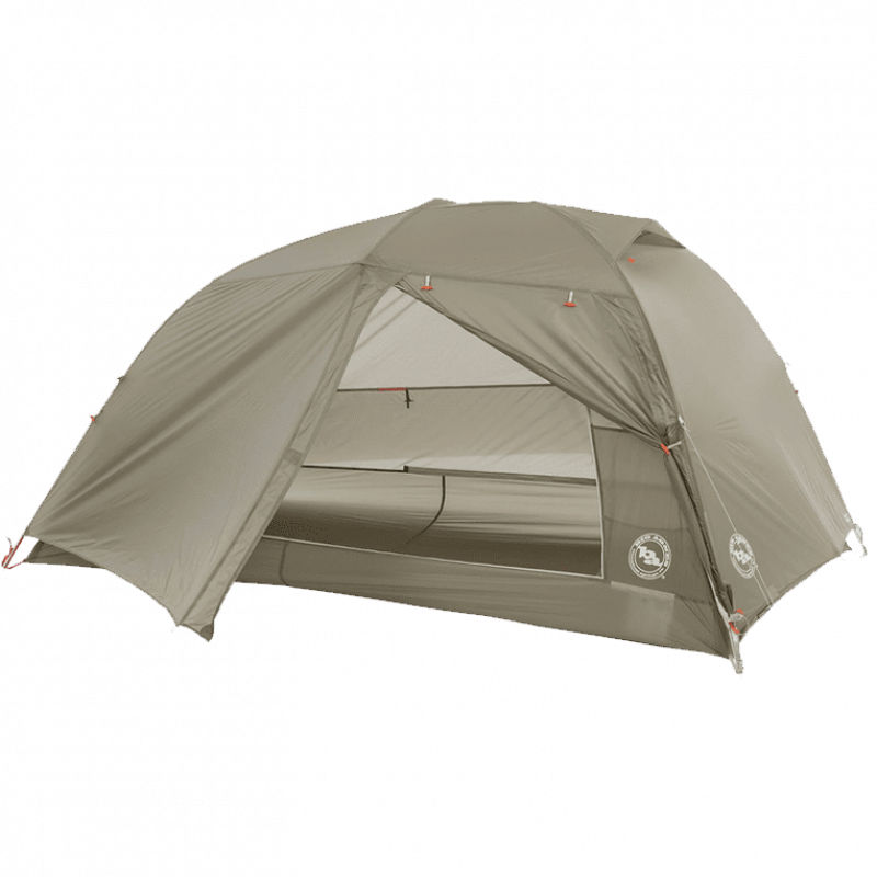 Big Agnes Copper Spur HV UL tent: lightweight, durable, freestanding, dome-shaped, accommodates 2-3 campers.